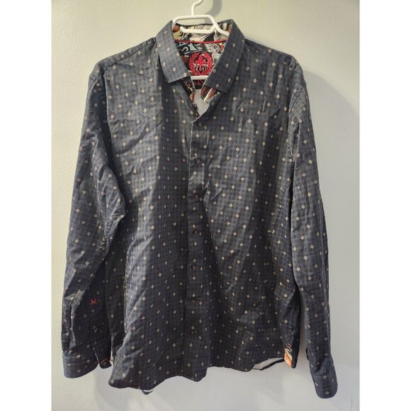 Au Noir Long Sleeves Shirt Size 6 Charcoal Pre-Owned - Picture 1 of 7